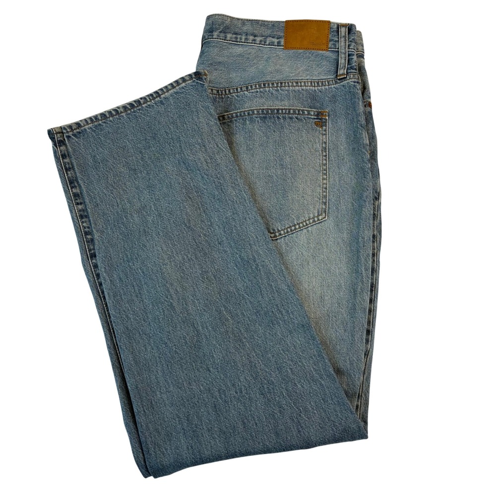 NWT Madewell Women's Straight Leg Jeans - Light Blue 33